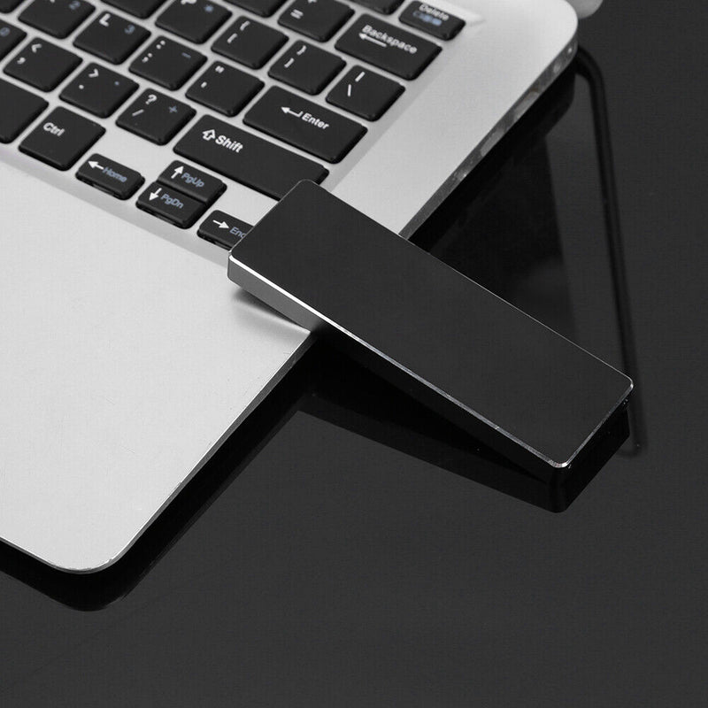 M2 SSD Case Enclosure Disk Box M.2 to USB 3.1 Adapter (C-A Cable)(Black)