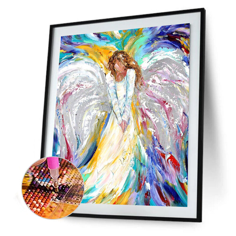 Full Round Drill Diamond Painting Abstract Girl Picture Handiwork Art Mosaic Kit