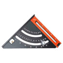 Multifunction Folding Triangle Ruler Folding Measuring Ruler Protractor L2Q7