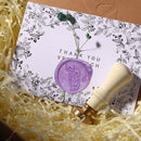 Fire Paint Sealing Wax Tablet Lacquer Seal Envelope Decor (Lilac Purple) Newly