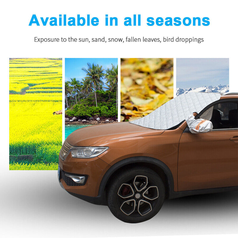 Car Front Windshield Sunshade Sun Shade Auto Window Snow Ice Protector Shield