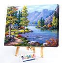 Landscape 50x40cm DIY Paint By Numbers Art Picture On (M339)