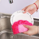 Tool Cleaning Cloth Dish Towel Cleaning Rags Dish Scrubber Sponge Scouring Pad