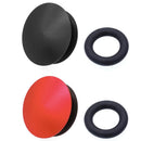 CNC MTB Road Bike Hollow Crank Cap Aluminum Crankset Screw Covers (Red)