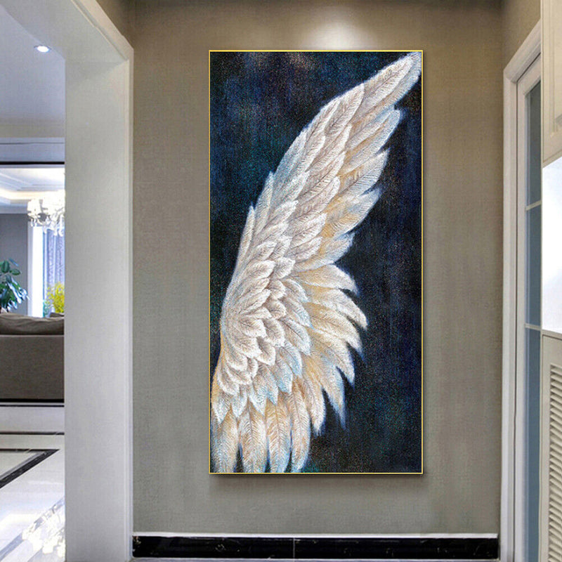 Angel Wing Oil Paint By Numbers Kits Canvas Picture DIY Wall Art Craft Decor
