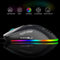 USB Lightweight Gaming Mouse RGB Backlit 6400DPI Honeycomb Shell Mice for PC