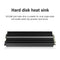 Solid State Hard Drive NVME Heat Sink Hard Disk Aluminum Radiator (Black) Newly