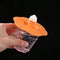 Torx Silicone Cup Cover Heatproof Dustproof Cartoon Lid (Orange Popcorn)