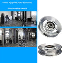 Aluminium Alloy Bearing Pulley Wheel Fitness Gym Equipment Replace (88mm) Newly