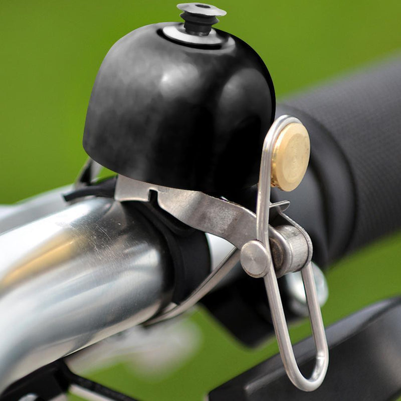 Retro Bicycle Bike Bell Copper Metal Loud Sound Cycling Bell for MTB Black