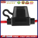 Waterproof Mini In-Line Car Automotive Blade Fuse Holder 0.5ft 18AWG Red Wire