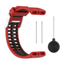Silicone Watch Band for Polar V800 Replacement Wrist Strap (Red Black) Newly