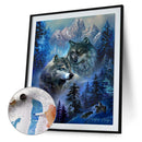Canvas Paint By Numbers Wild Animals Oil Hand Painted Drawing Home Decorati