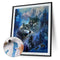 Canvas Paint By Numbers Wild Animals Oil Hand Painted Drawing Home Decorati