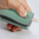 Heat Bag Sealing Machine Package Food Snack Bag Sealer Gadgets (Grey Green)