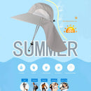 Summer Outdoor Riding Anti-UV Sun Hat Beach Sunscreen Neck Face Wide Brim Hat