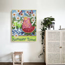 Summer Oil Paint By Numbers DIY Handpainted on Canvas Wall Art Picture Crafts
