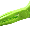 Plastic Fishing Clamp Portable Fishing Pliers Lock Clip Gripper (Green) Newly