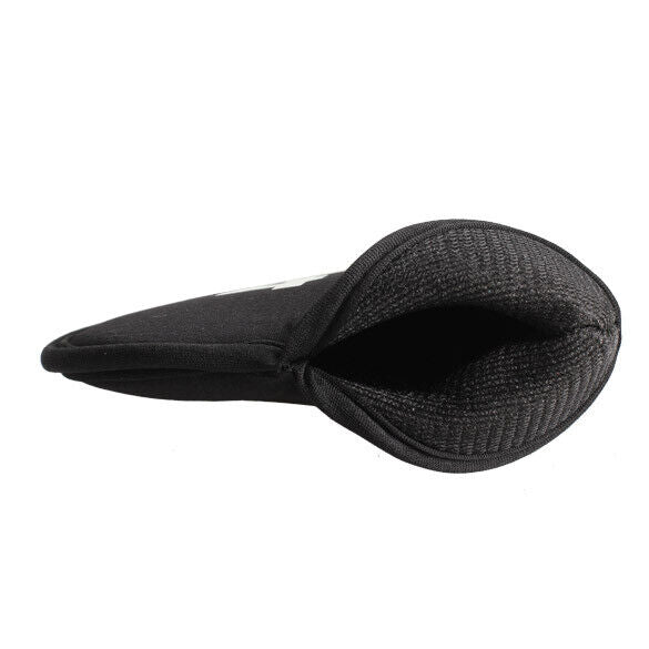 10pcs Golf Head Cover Club Iron Putter Head Protector Set Neoprene Black Newly