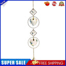 Crystal  Love Star Moon Metal Ring Hanging Home Car Pendant (25)