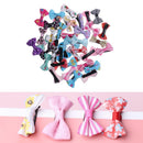 Bow knot Girls Baby Nylon Baby Headband Head Wraps Alligator Clips Hair Clip