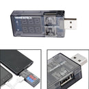 Dual USB Current Voltage Tester Meter Digital Display Voltmeter Ammeter Monitor
