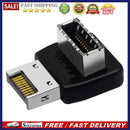 USB Header Adapter Computer Motherboard Type-C USB3.1 Type-E 90 Degree Converter