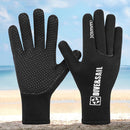 DIVE&SAIL 5MM Neoprene Swimming Gloves Non-slip Warm Wetsuit Gloves (L) Newly