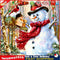 5D DIY Full Drill Diamond Painting Christmas Snowman Cross Stitch (B1450) Newly