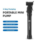 Mini Bike Pump Portable Bicycle Tyre Inflator Hand Schrader Tool Valve Q9S2