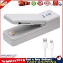 Mini Heat Bag Vacuum Heat Sealer for Plastic Bag Storage Food Snack (Grey) Newly
