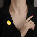 Backpack Accessories Enamel Pins Clothes Lapel Pin Yellow Duck Animal Brooch