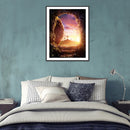 5D Diamond Painting Kit DIY Cross on Hill Full Round Drill Mosaic Pictures