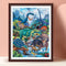 Dinosaur DIY Diamond Painting Kits Full Square Drill Rhinestone Picture Wal