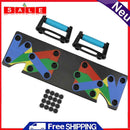 1989candy 9 in 1 Push Up Rack Board System Fitness Workout Train Gym Exercise St