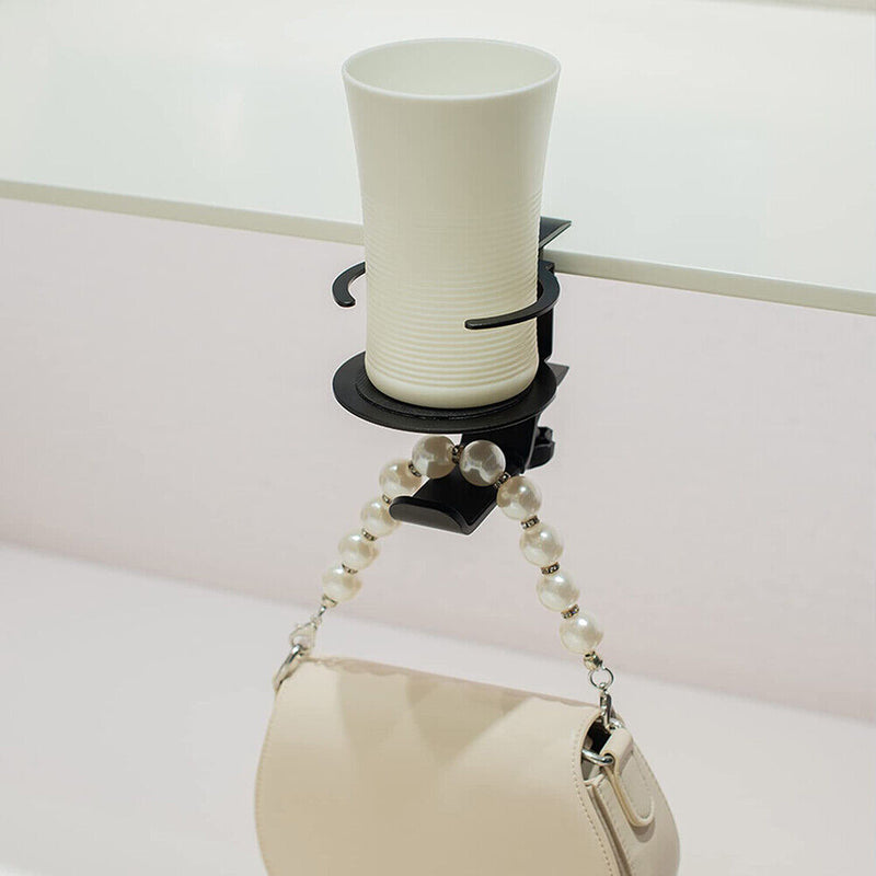 Mounted Hanger Cup Holder Headset Desktop Wall Clamp Stand Bracket Headphones
