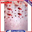 Alloyseed Heart Pattern Photography Background Art Fabric Photo Props Studio