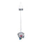 LED Solar Butterfly Ball Hanging Tree Lamps - Round Sunlight - Outdoor