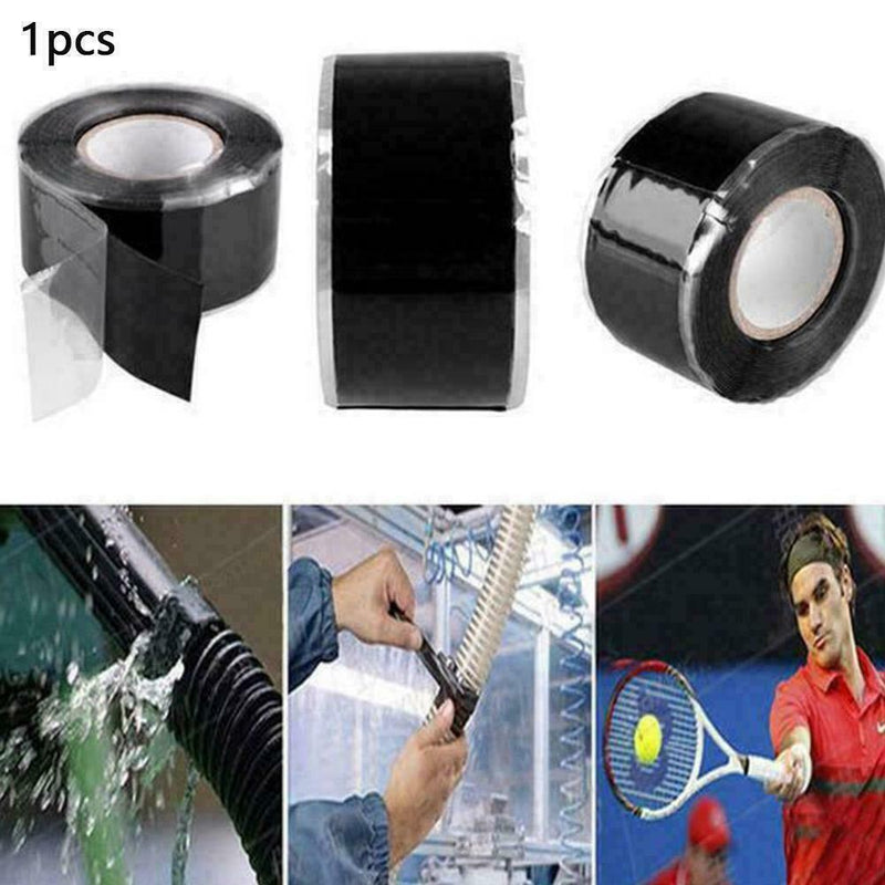 Waterproof Silicone Rubber Tape Self-adhesive Insulation Repair Melt _HOT L3V8