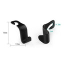 2x Black Car Seat Hook-Purse bag Hanger Bag Organizers Holders Accessories X5K4