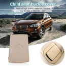 Car Rear Seat Hook ISOFIX Cover Child Restraint for X1 E84 3 Series (Beige)