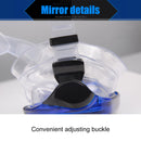 Swimming Glasses Adults Women Men Outdoor Snorkeling Diving Goggles (Blue)