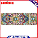 DIY Mandala Special Shaped Diamond Painting 2 Grids Students Pencil Storage Case