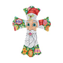 Creative Cross Christmas Home Decoration Pendant Single-Sided Point Drill (3)