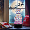 DIY Special Shaped Diamond Painting Cat LED Light Cross Stitch Embroidery L