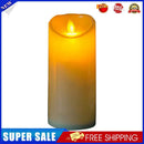 Flameless LED Candle Light Flickering Wedding Home Party Decor (7.5x17.5cm)