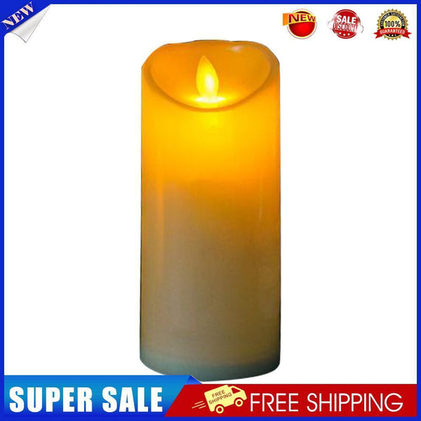 Flameless LED Candle Light Flickering Wedding Home Party Decor (7.5x17.5cm)