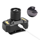 Head Torch Outdoor Head Lamp Glare Sensor Headlamp XPE+COB Glare Headlight