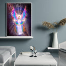 DIY Diamond Painting Angel Crystal Drill Handmade Mosaic Wall Pictures Craft