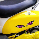 2pcs Eyes Rearview Mirror Stickers Auto Motorcycle DIY Self-adhesive Car Decals